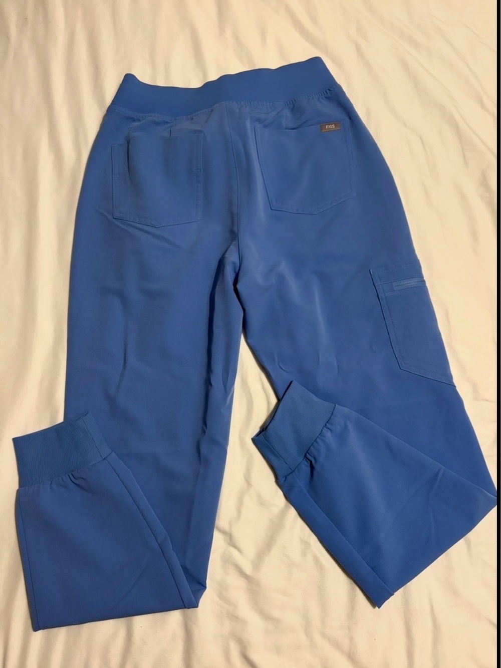 Figs Royal Blue Jogger Scrub Pants